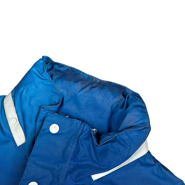 Stone Island 2011 Rare Archive Blue Reflective Jacket - 3XL