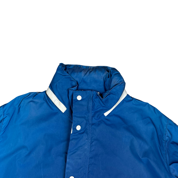 Stone Island 2011 Rare Archive Blue Reflective Jacket - 3XL