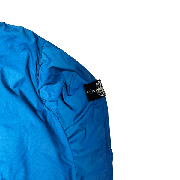 Stone Island 2011 Rare Archive Blue Reflective Jacket - 3XL