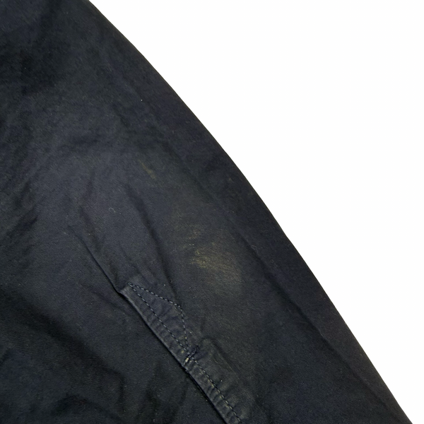 CP Company Navy Cotton Lens View Zipped Overshirt - Medium