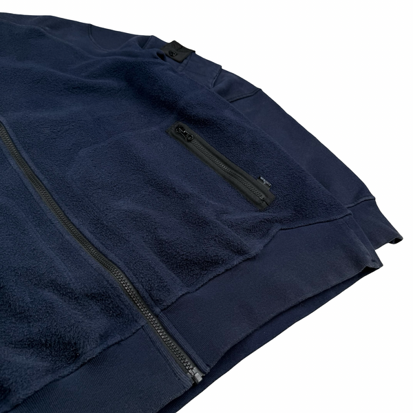 Stone Island 2019 Black Shadow Project Cotton Fleece Bomber - XL