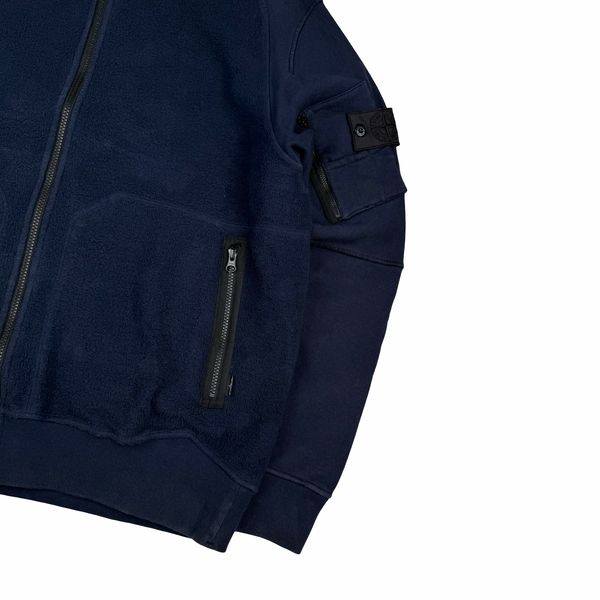Stone Island 2019 Black Shadow Project Cotton Fleece Bomber - XL