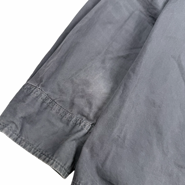 Stone Island 2017 Grey Zipped Front Pocket Overshirt - Small