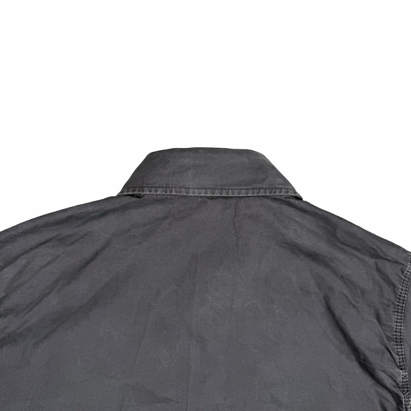 Stone Island 2017 Grey Zipped Front Pocket Overshirt - Small