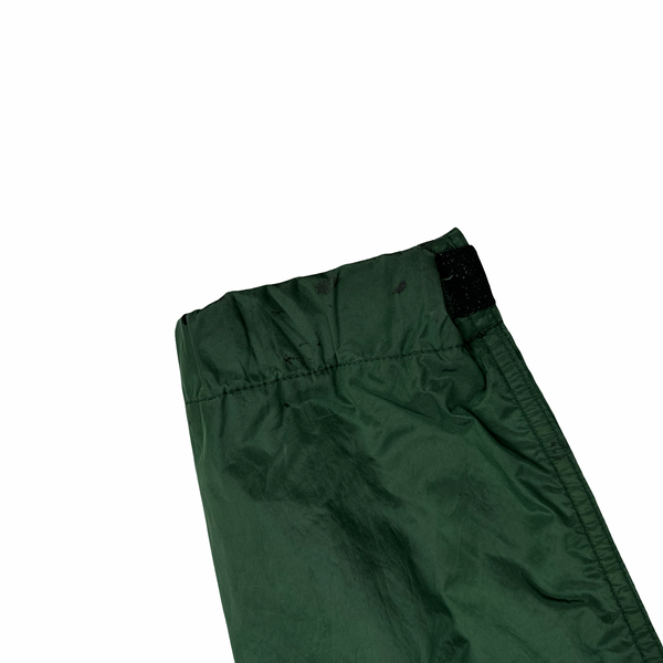 Stone Island 2008 Green Shimmer Velour Lined Nylon Jacket - XL