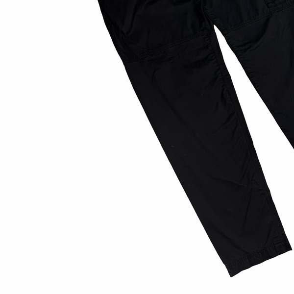 Stone Island 2021 Black Slim Fit Cotton Cargo Trousers - 38"