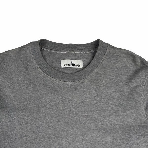Stone Island 2020 Grey Crewneck Sweatshirt - Medium