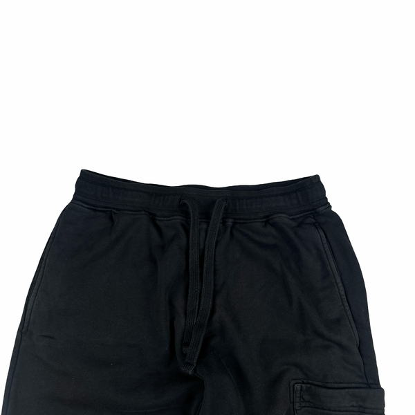 Stone Island 2022 Black Cotton Shorts - Small