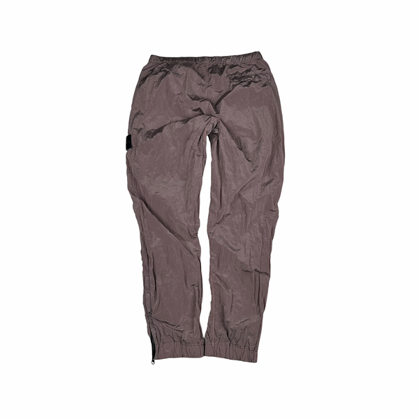 Stone Island 2017 Pink Nylon Metal Trousers - Large