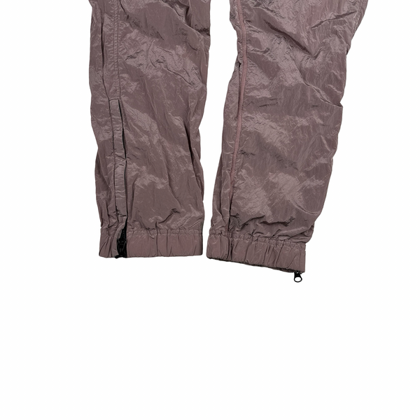 Stone Island 2017 Pink Nylon Metal Trousers - Large