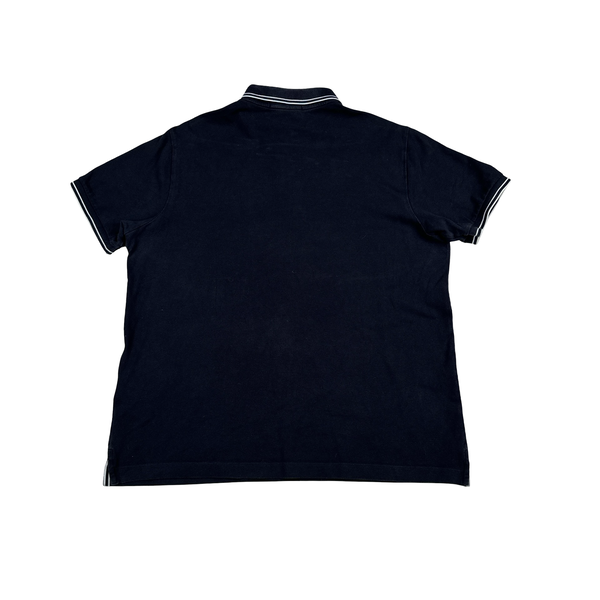 Stone Island 2020 Navy Cotton Polo Shirt - XXL