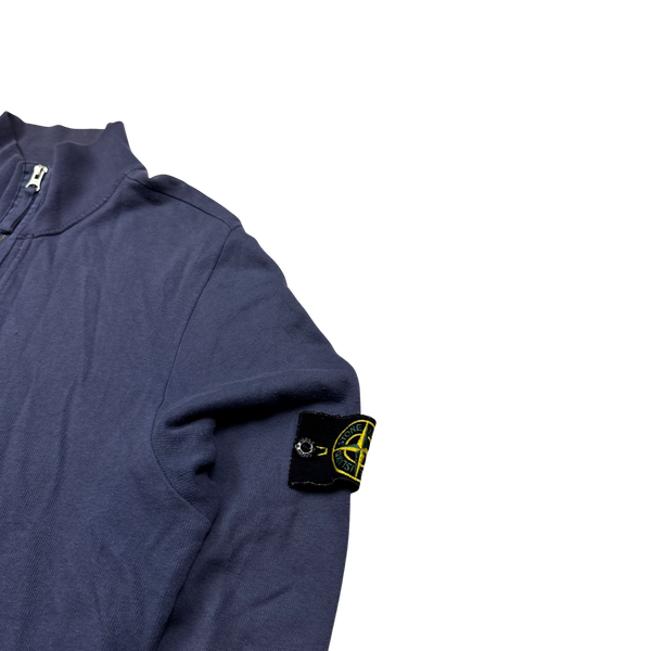 Stone Island 2009 Blue Half Zipped Pullover Jumper - Large