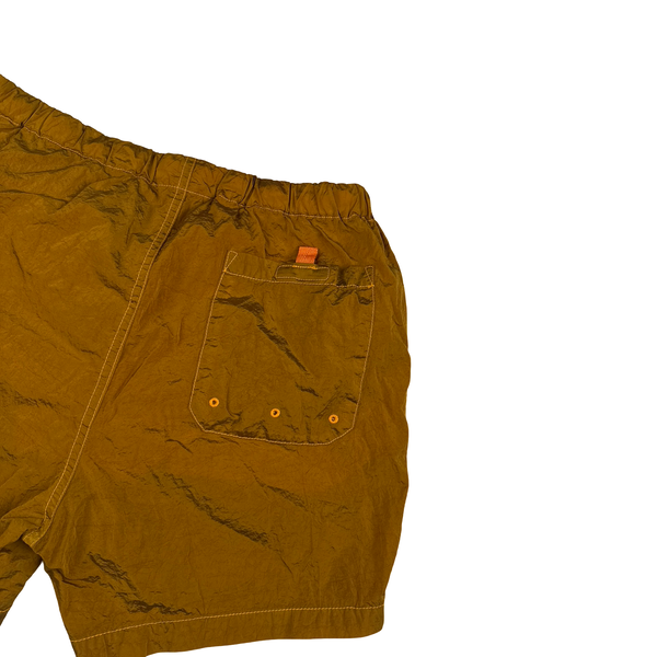 Stone Island 2023 Nylon Metal Orange Swim Shorts - Small