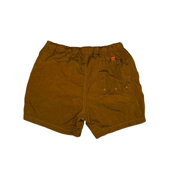Stone Island 2023 Nylon Metal Orange Swim Shorts - Small