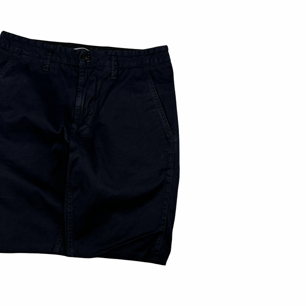 Stone Island 2019 Navy Cotton Shorts - 29"