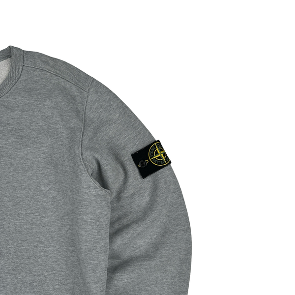 Stone Island 2018 Grey Cotton Crewneck Jumper - Large