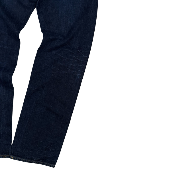 Stone Island 2012 RE T Dark Wash Blue Denim Jeans - 36"