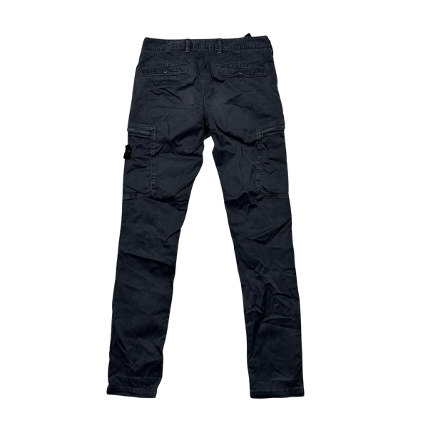 Stone Island 2021 Charcoal Grey SK Cargo Trousers - 30"