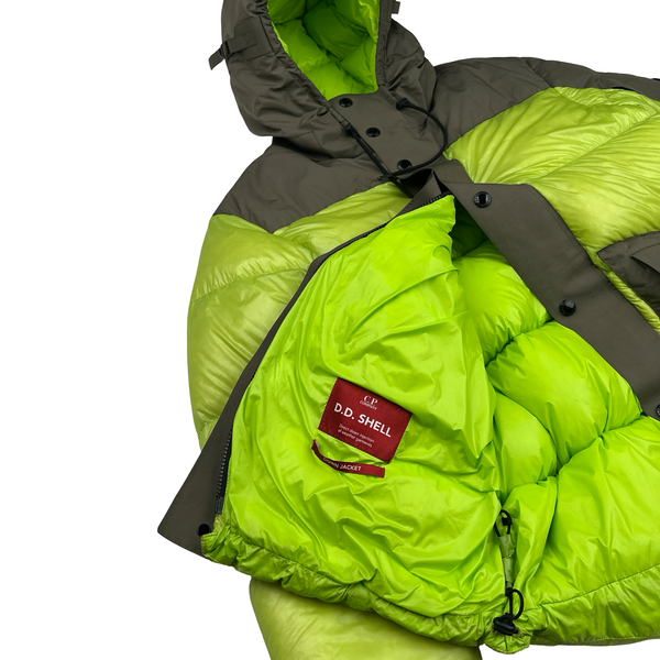 CP Company Green/Khaki DD Shell Lens Viewer Jacket - Large