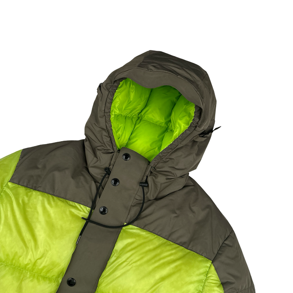 CP Company Green/Khaki DD Shell Lens Viewer Jacket - Large