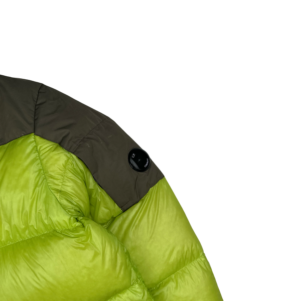 CP Company Green/Khaki DD Shell Lens Viewer Jacket - Large