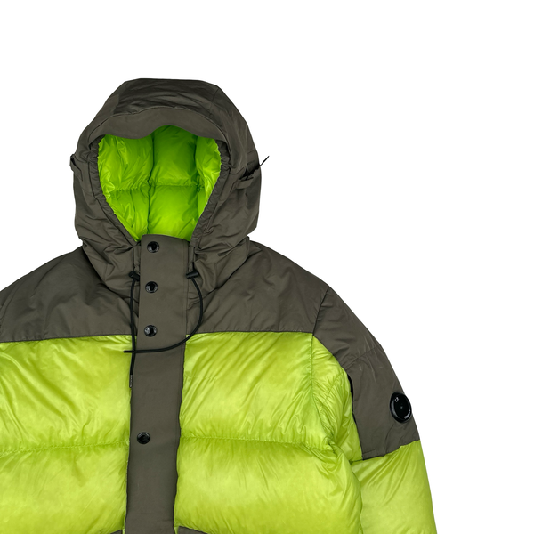 CP Company Green/Khaki DD Shell Lens Viewer Jacket - Large