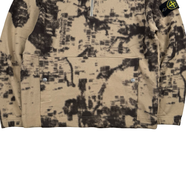 Stone Island 2024 Organic Camouflage Pullover Hoodie - Medium