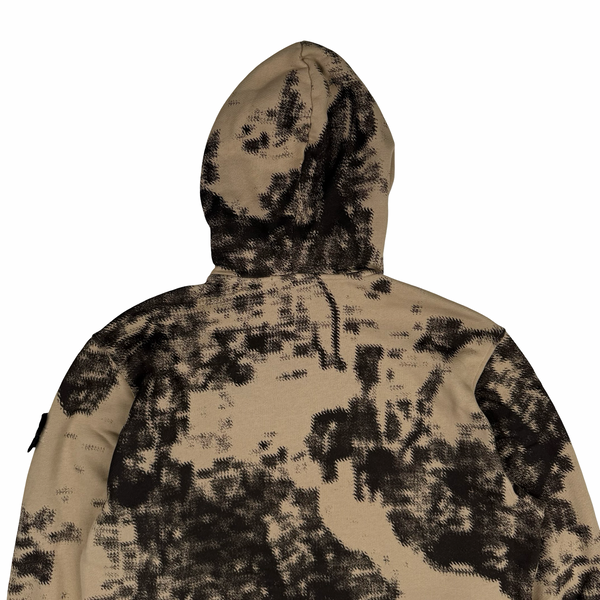 Stone Island 2024 Organic Camouflage Pullover Hoodie - Medium