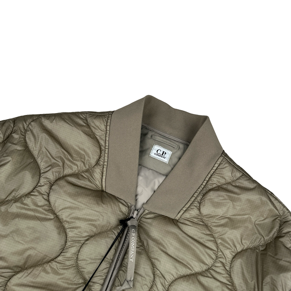 CP Company Tan DD Shell Liner Quilted Jacket - XL