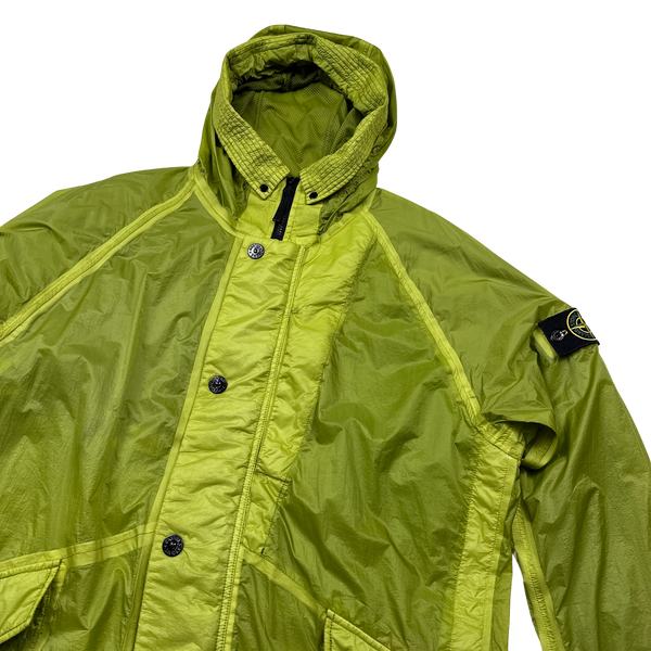 Stone Island 2015 Hyperlight Green Parka Jacket - XL
