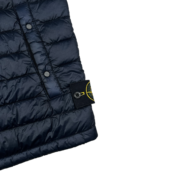 Stone Island 2014 Navy Down Filled Gilet - Medium