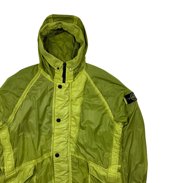 Stone Island 2015 Hyperlight Green Parka Jacket - XL