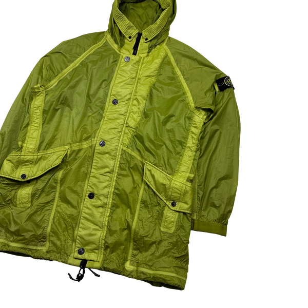 Stone Island 2015 Hyperlight Green Parka Jacket - XL