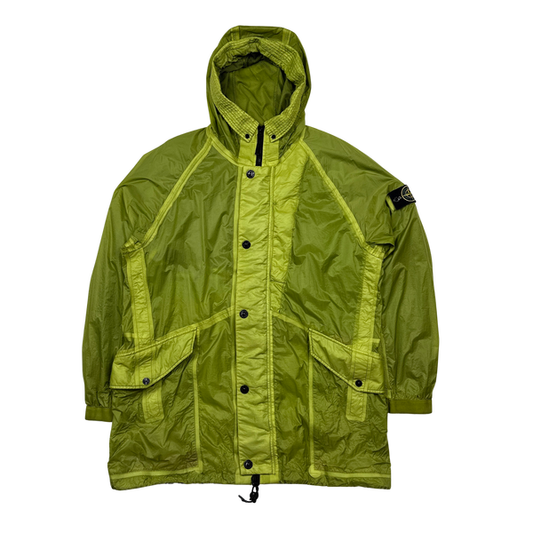Stone Island 2015 Hyperlight Green Parka Jacket - XL