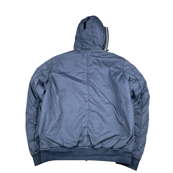 Stone Island 2019 Periwinkle Crinkle Reps NY Jacket - XL