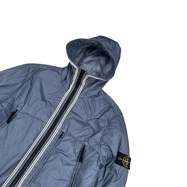 Stone Island 2019 Periwinkle Crinkle Reps NY Jacket - XL
