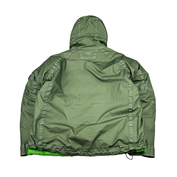 CP Company Green Gore G-Type Ripstop Down Lined Jacket - XXL