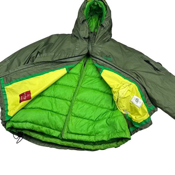 CP Company Green Gore G-Type Ripstop Down Lined Jacket - XXL
