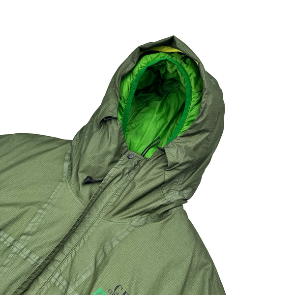 CP Company Green Gore G-Type Ripstop Down Lined Jacket - XXL