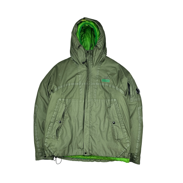 CP Company Green Gore G-Type Ripstop Down Lined Jacket - XXL