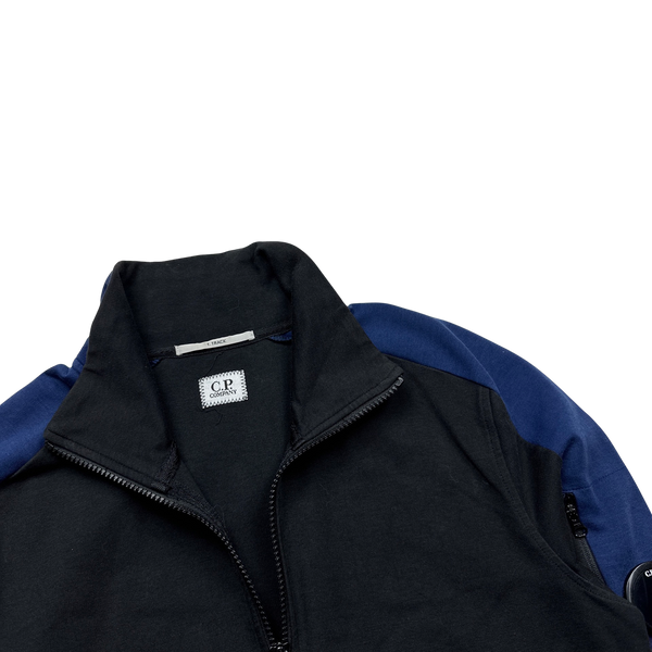 CP Company Black T Track Top Jumper - Small