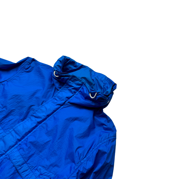 Stone Island 2013 Blue Membrana TC Hooded Jacket - Large