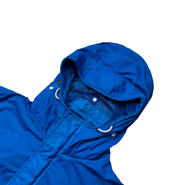 Stone Island 2013 Blue Membrana TC Hooded Jacket - Large