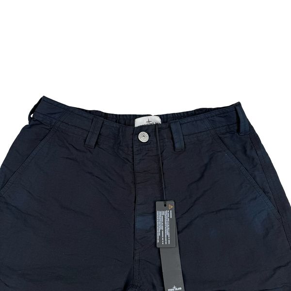 Stone Island 2025 Black Naslan TC Corrosion Type LO Trousers - 30" (Small)