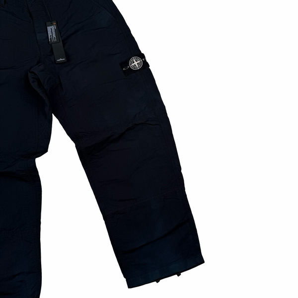 Stone Island 2025 Black Naslan TC Corrosion Type LO Trousers - 30" (Small)
