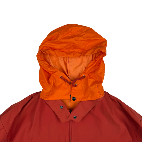 Stone Island 1989 No Season Marina Vintage Orange/Red Cotton Blend Jacket - XL
