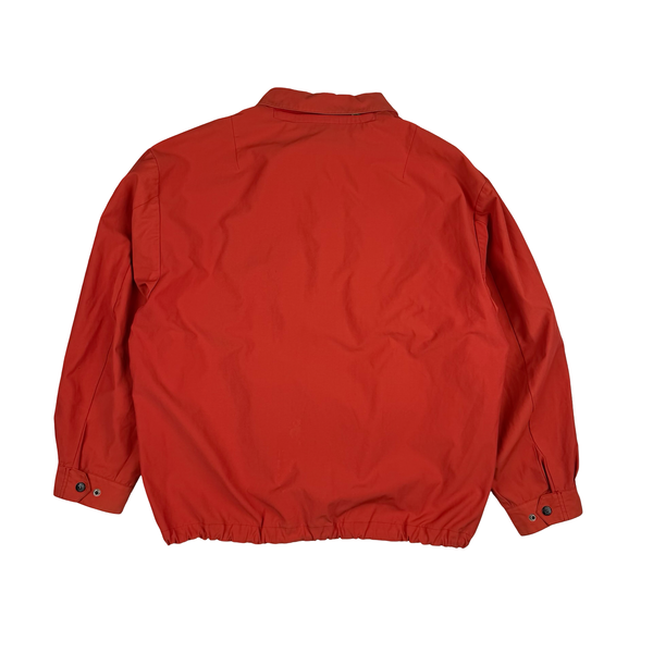 Stone Island 1989 No Season Marina Vintage Orange/Red Cotton Blend Jacket - XL