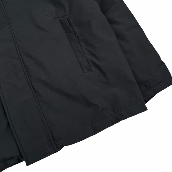 Prada Black Nylon Padded Red Tab Jacket - XL