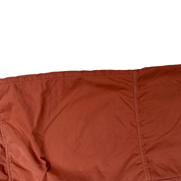 Stone Island 2019 Burnt Red Regular Fit David TC Light Fleece Pile Cargo Trousers - Medium