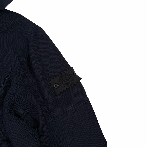 Stone Island 2015 Navy Cotton Blend Shadow Project Jacket - Large